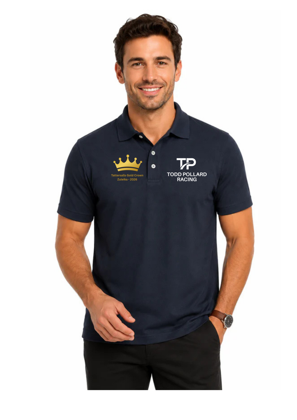 Zuleika Gold Crown 2026 - Men's Polo Shirt