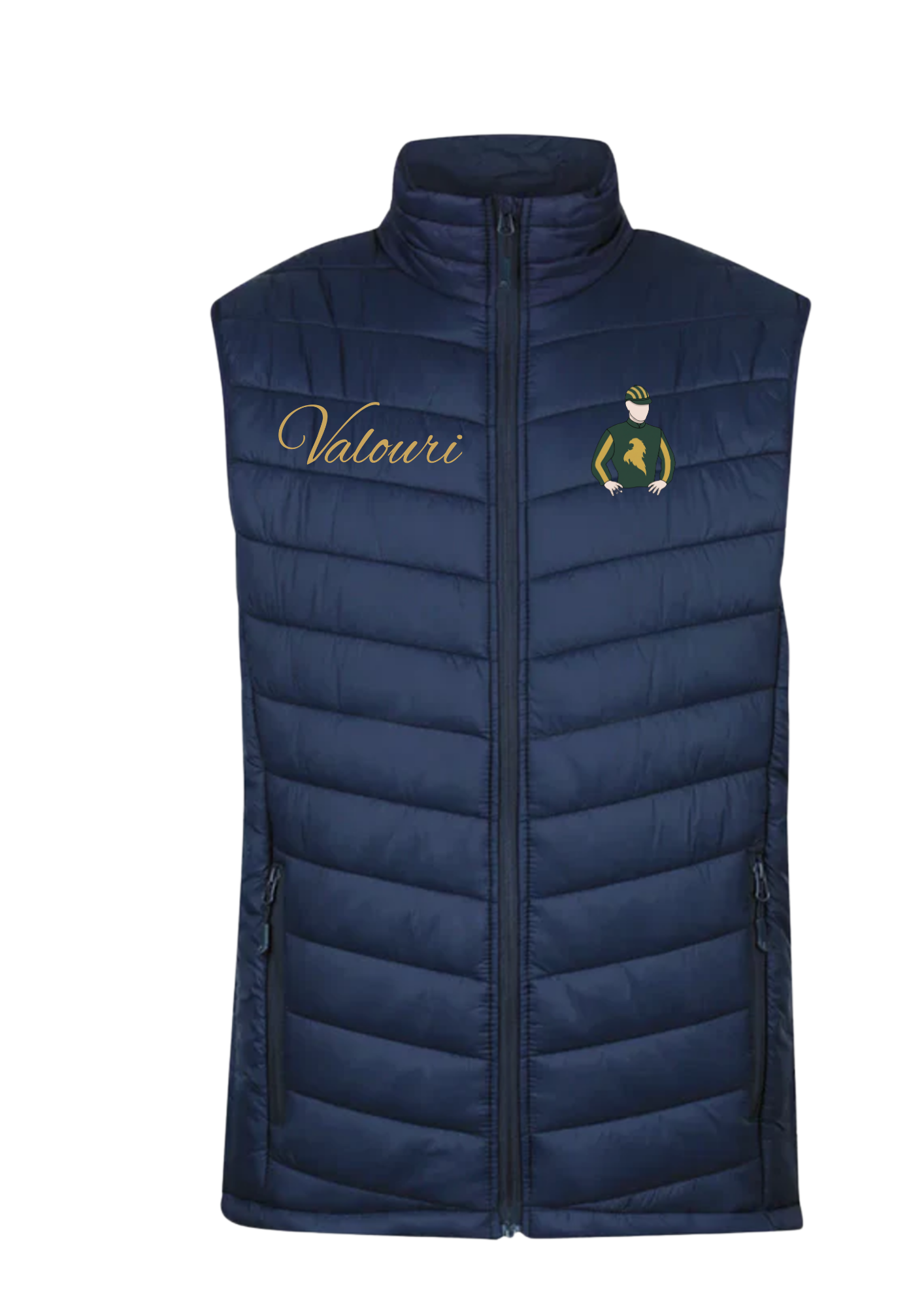 Men's Valouri Navy Puffer Vest