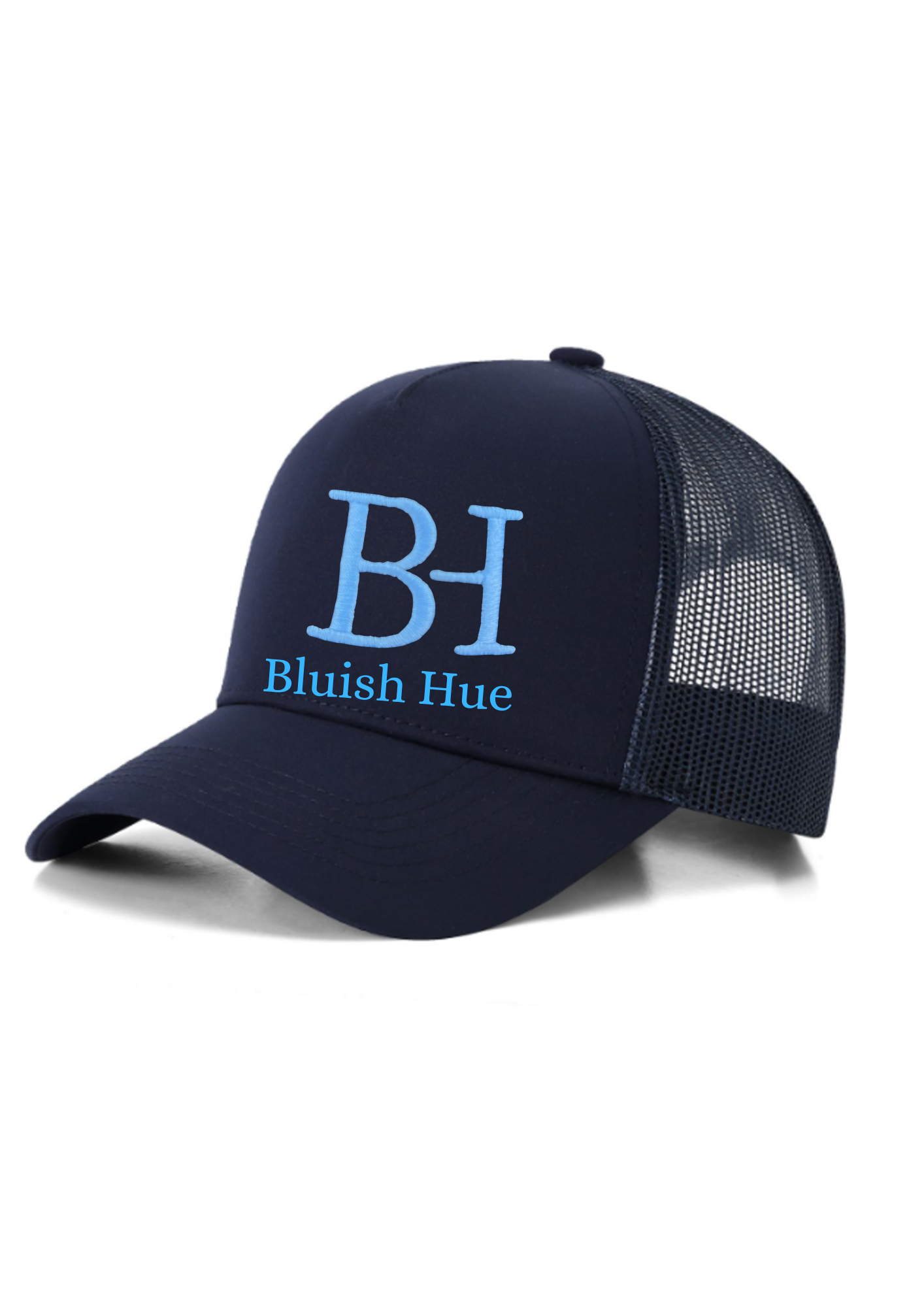 Bluish Hue Trucker Cap
