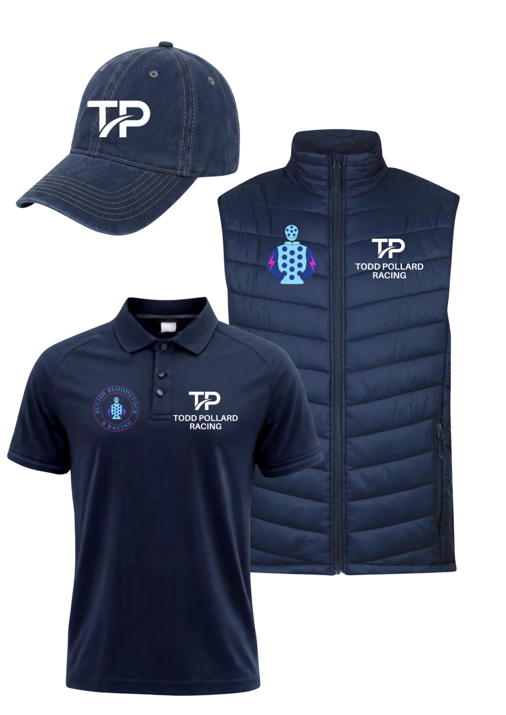 TPR Soft Cap and Classic Men's Polo & Vest Pack