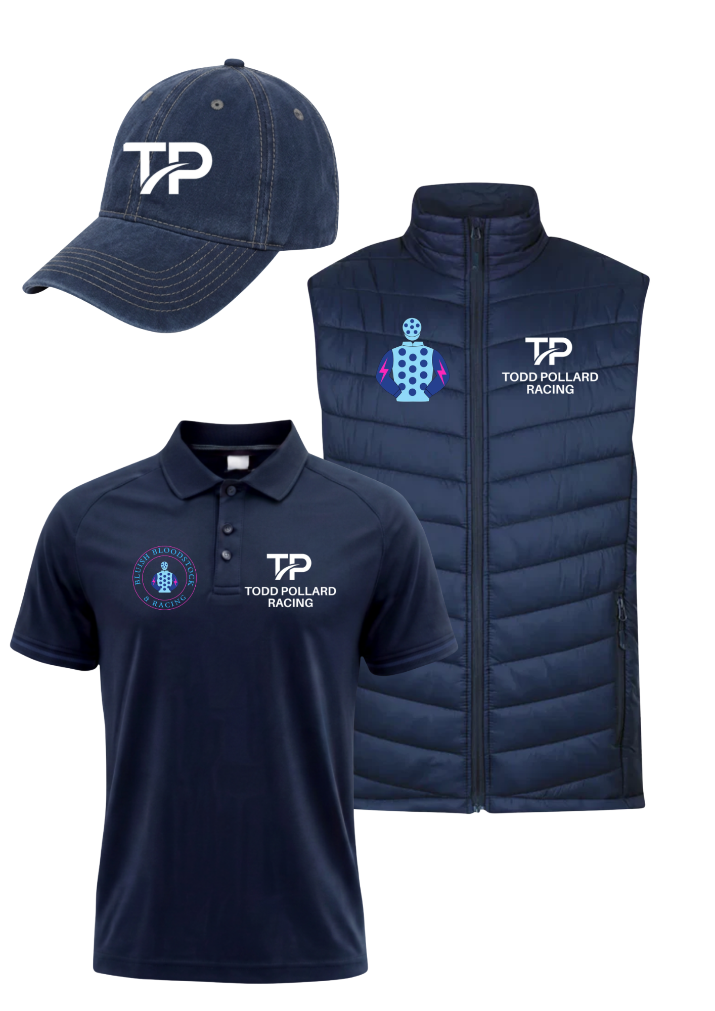 TPR Soft Cap and Classic Men's Polo & Vest Pack
