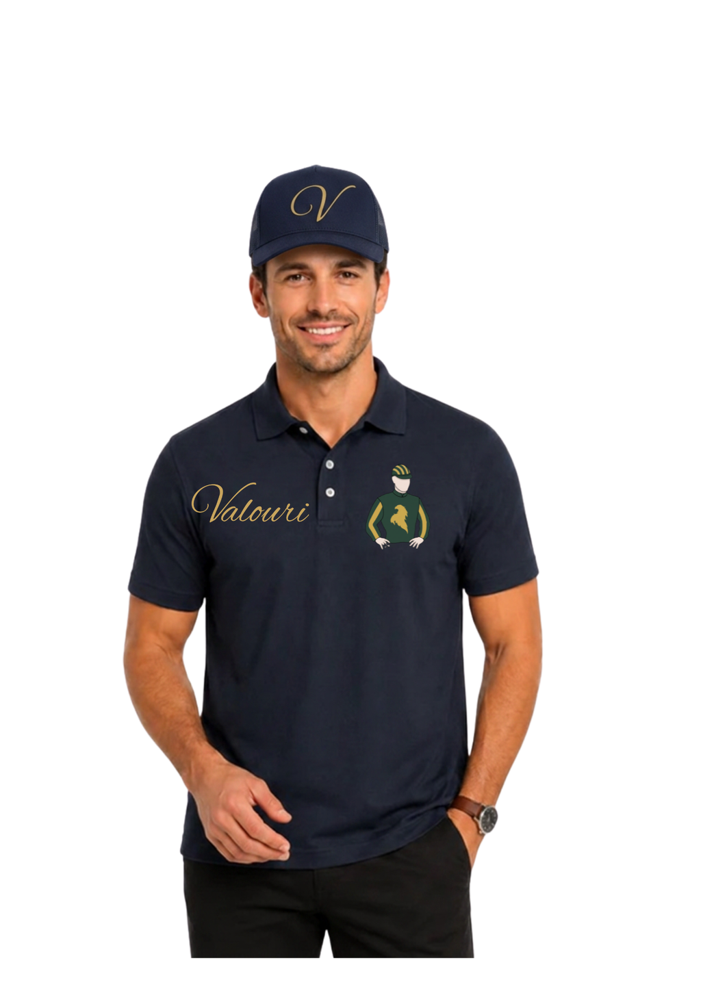 Trucker Cap and Men's Classic Polo Pack - Valouri